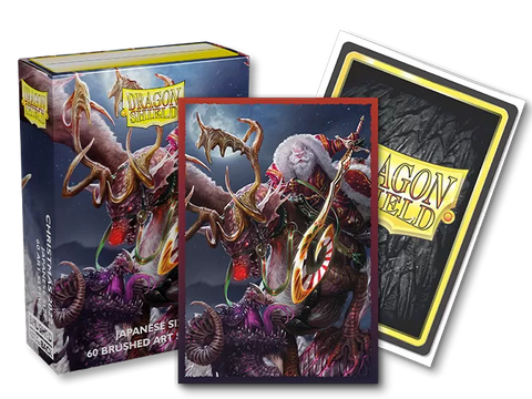 Dragon Shield - Sleeves - Box 60 - Brushed Art - Christmas 2022 (Japanese Size)