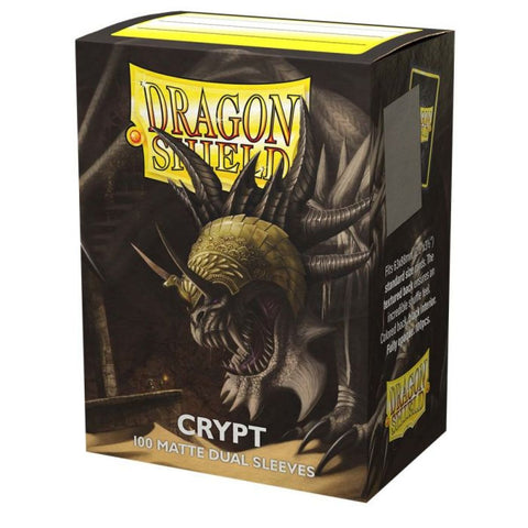 Dragon Shield - Sleeves - Box 100 - Standard Size - Matte Dual - Crypt (Neonen)