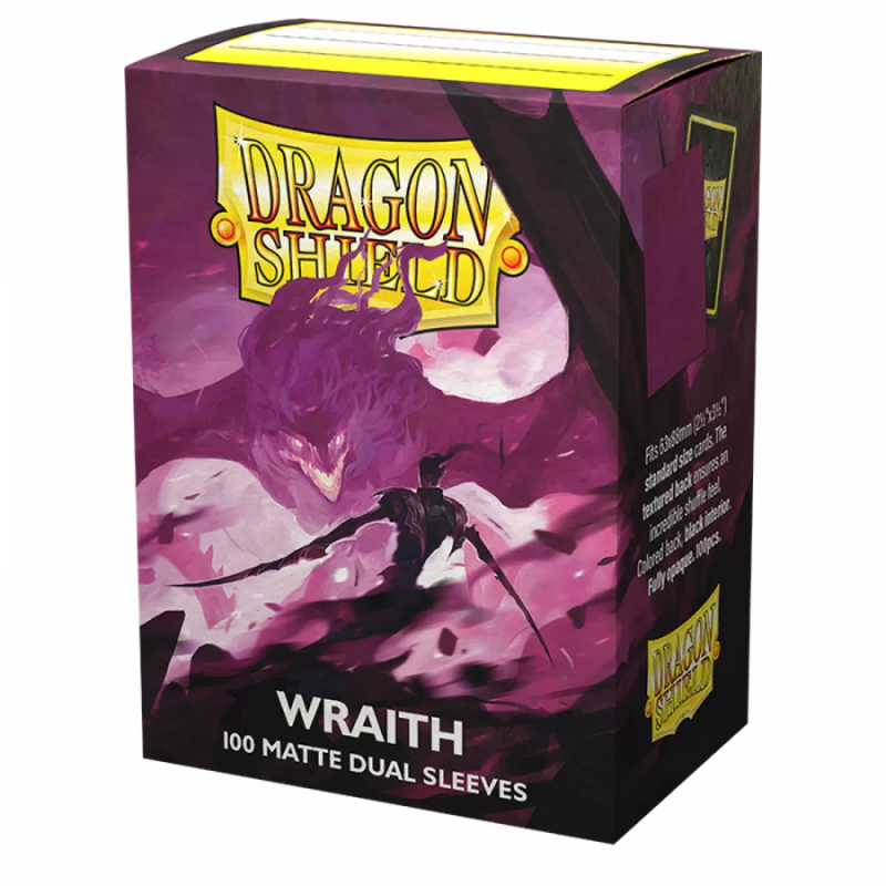 Dragon Shield - Sleeves - Box 100 - Standard Size Dual Matte Wraith