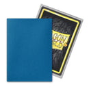 Dragon Shield - Sleeves - Box 100 - Standard Size - Matte Dual - Anniversary Edition - Blue Silver