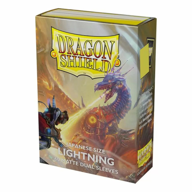 Dragon Shield - Sleeves - Box 60 - Dual Matte Lightning Ailia (Japanese Size)