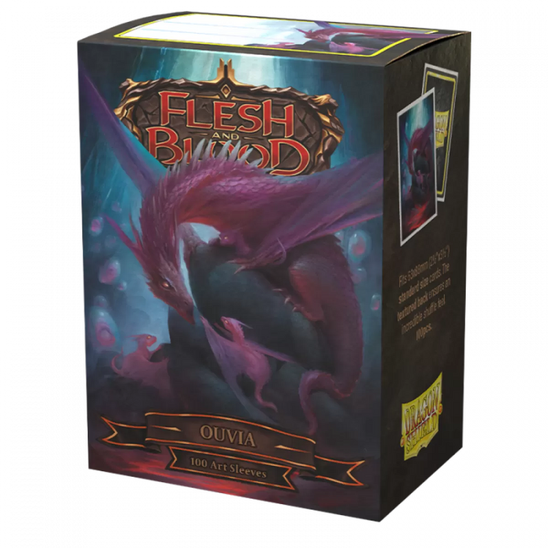 Dragon Shield - Box 100 - Matte Art - Flesh and Blood Ouvia