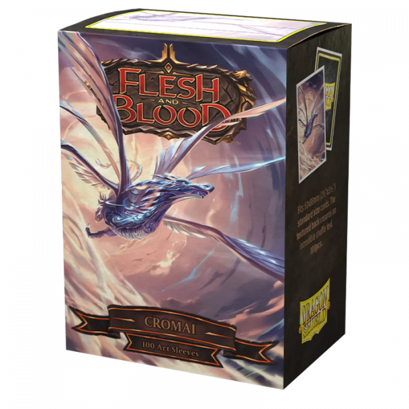 Dragon Shield - Box 100 - Matte Art - Flesh and Blood Cromai