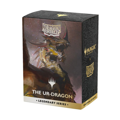 Dragon Shield - Sleeves - Box 100 - Standard Size - Matte Dual - MTG Legendary Series - The Ur-Dragon