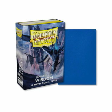 Sleeves - Dragon Shield - Box 60 - Dual Matte Wisdom (Japanese Size)