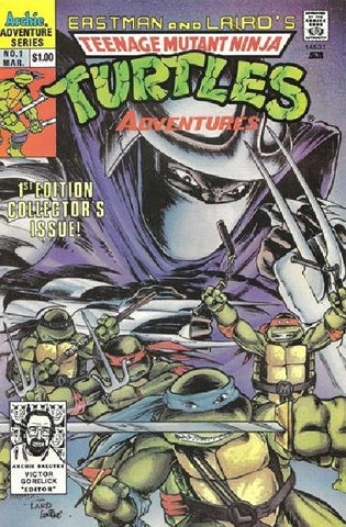 Teenage Mutant Ninja Turtles Adventures #1 (1989) Volume 2 - 3rd Print