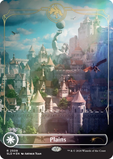 Magic the Gathering - Secret Lair x Dungeon's & Dragon's - Lands of Forgotten Realms (Foil Edition)