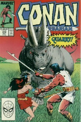 Conan the Barbarian #210 (C8) (1988) Volume 1