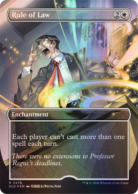 Magic the Gathering - Secret Lair - Mahō Gakuin Seishun Hakusho — 魔法学院青春白書  (Foil Edition)