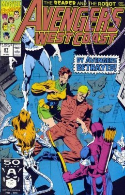 Avengers West Coast #67 (1991)