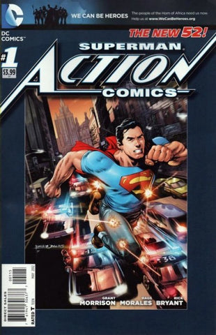 Action Comics #01 (2011-2016) Volume 2 - 5th Print