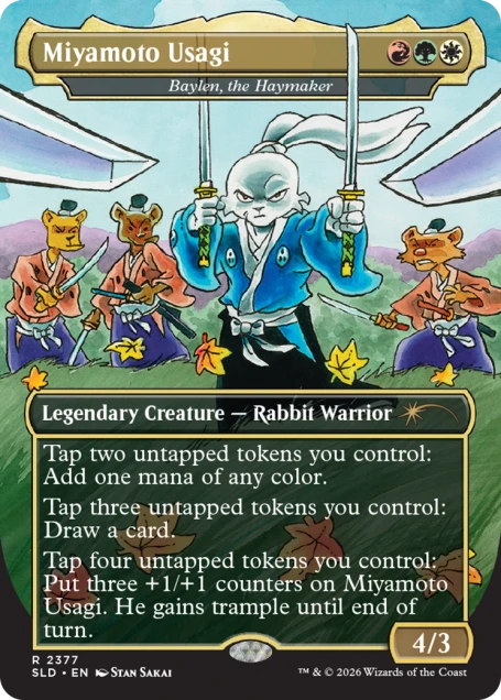 Magic the Gathering - Secret Lair - Featuring: Stan Sakai