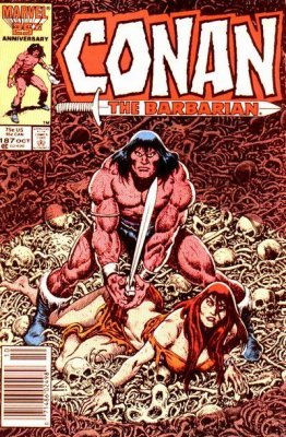 Conan The Barbarian #187 (C7) (1970-1994) Volume 1