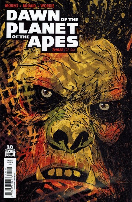 Dawn of the Planet of the Apes #01 - #06 (2014-2015) Complete Set