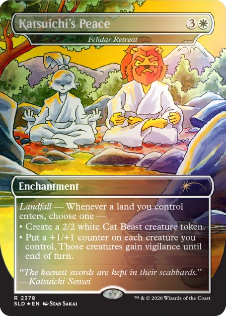 Magic the Gathering - Secret Lair - Featuring: Stan Sakai (Foil Edition)