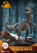 Beast Kingdom D Stage Jurassic World Dominion Blue & Beta