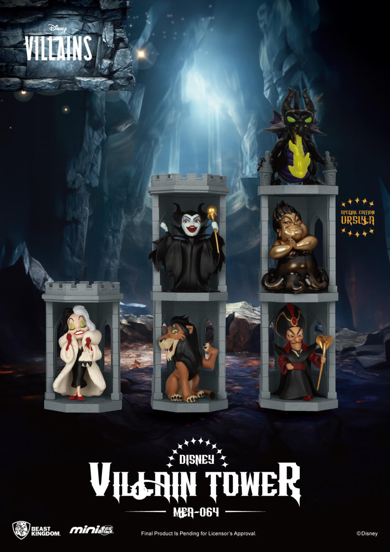 Beast Kingdom - Mini Egg Attack - Disney Villain Tower Series - Blind Box Set (6 in the Assortment)