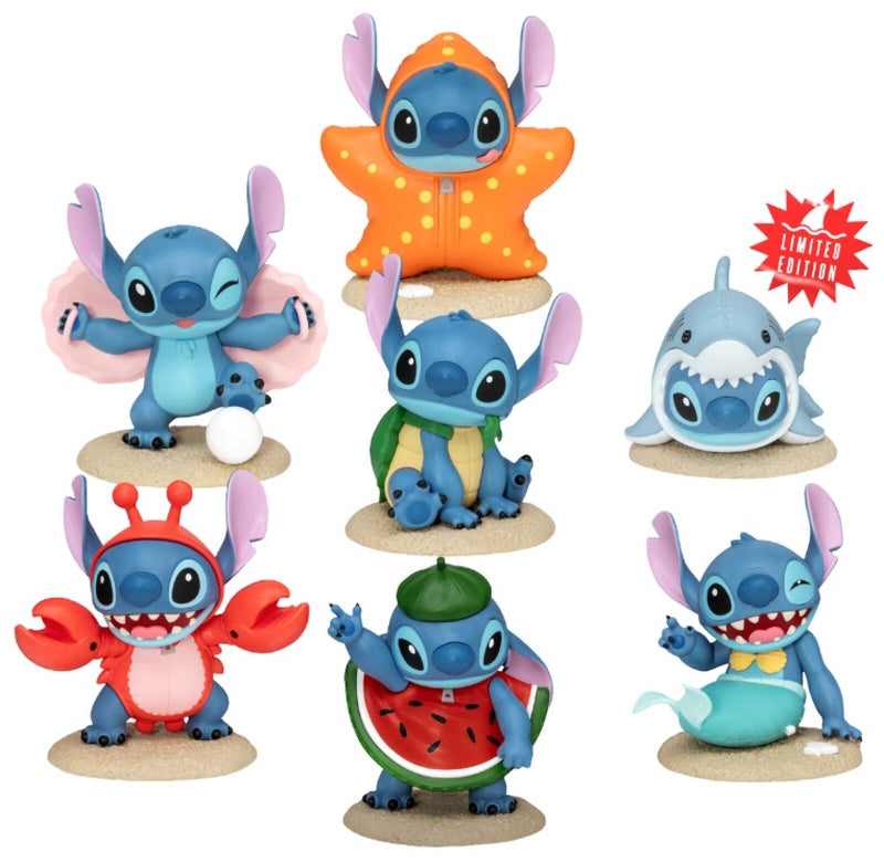 Beast Kingdom - Mini Egg Attack - Stitch Summer Dress Up Series - Blind Box Set (6 in the Assortment)
