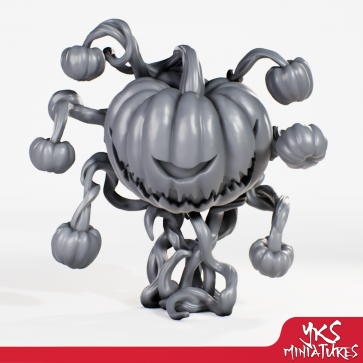 YKS Miniatures - Beholder / Eye Tyrant - Pumpkin (XL)