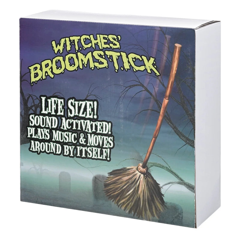 Sound Activated Witch's Broomstick
