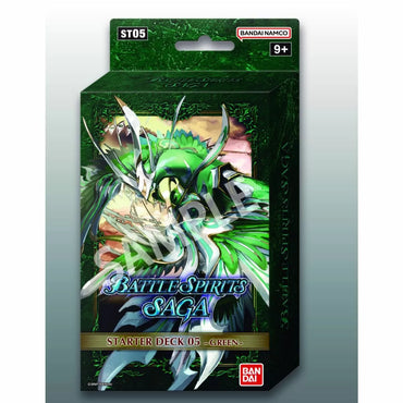 Battle Spirits Saga Card Game Starter Deck Display Verdant Wings (ST05)