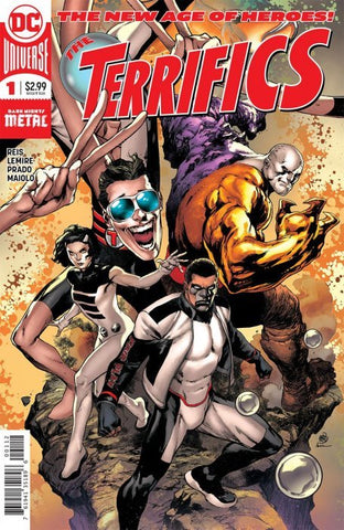 Terrifics #1 (2018) 2nd Printing - Variant Cover