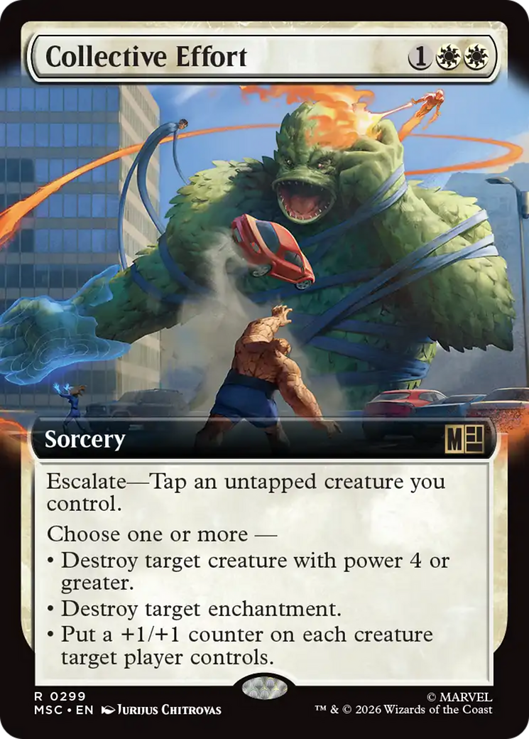 Collective Effort (Extended Art) [Marvel Super Heroes Commander]