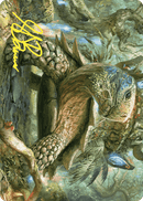 Blossoming Tortoise Art Card (Gold-Stamped Signature) [Wilds of Eldraine Art Series]