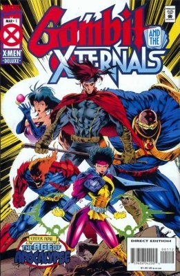 Gambit and the X-Ternals Set #1-4 (1995) Mini