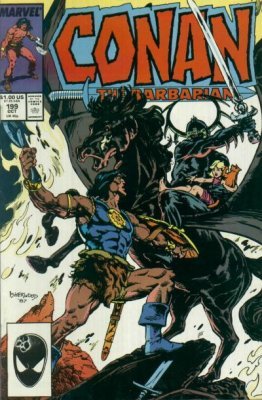 Conan The Barbarian #199 (C7) (1970-1994) Volume 1