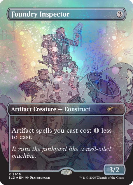 Magic the Gathering - Secret Lair - Featuring: Deathburger (Galaxy Foil Edition)