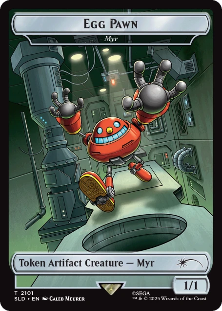 Magic the Gathering - Secret Lair - Sonic - Turbo Gear