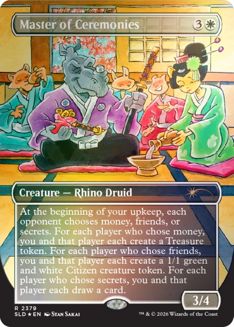 Magic the Gathering - Secret Lair - Featuring: Stan Sakai (Foil Edition)