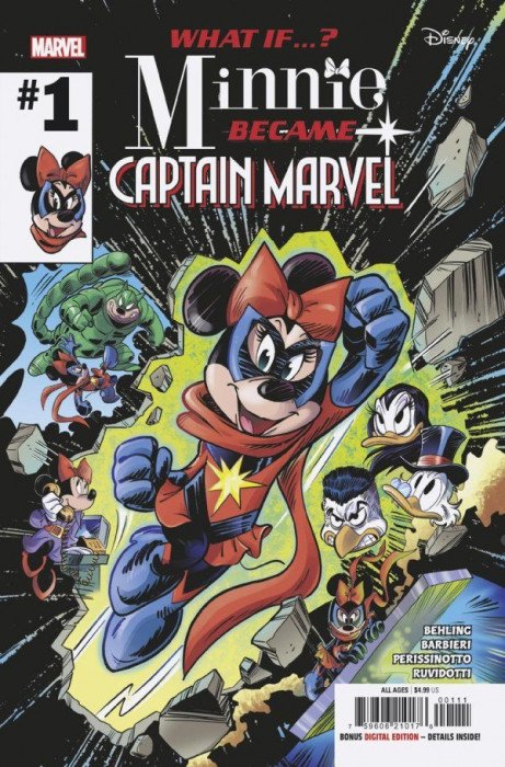 What If... ? Minnie Became Captain Marvel