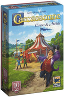Carcassonne -  Expansion 10 - Circus and Artist (2025 Redesign)