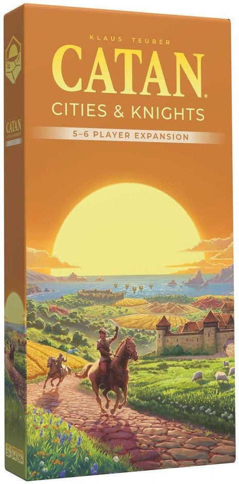 Catan 6th Edition - Cities & Knights Expansion - 5-6 Player Expansion