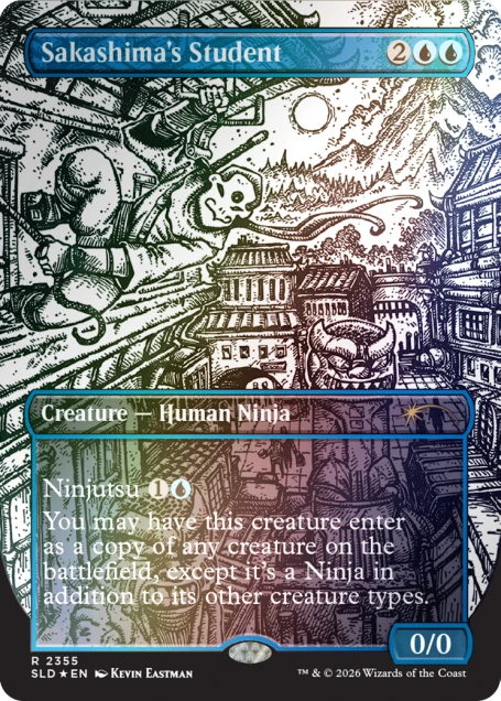 Magic the Gathering - Secret Lair - Featuring: Kevin Eastman (Inks) (Foil Edition)