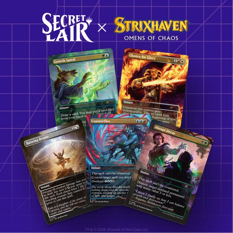 Magic the Gathering - Secret Lair - Omens of Chaos