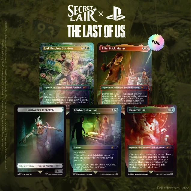 Magic the Gathering - Secret Lair - The Last of Us: Part I (Foil Edition)