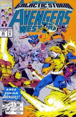 Avengers West Coast #80 (1992)