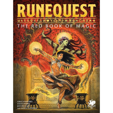 Runequest RPG - The Red Book Of Magic - HC