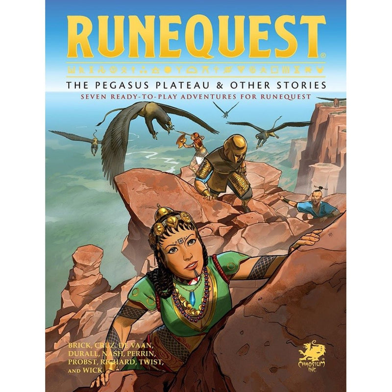Runequest RPG - The Pegasus Plateau & Other Stories - HC