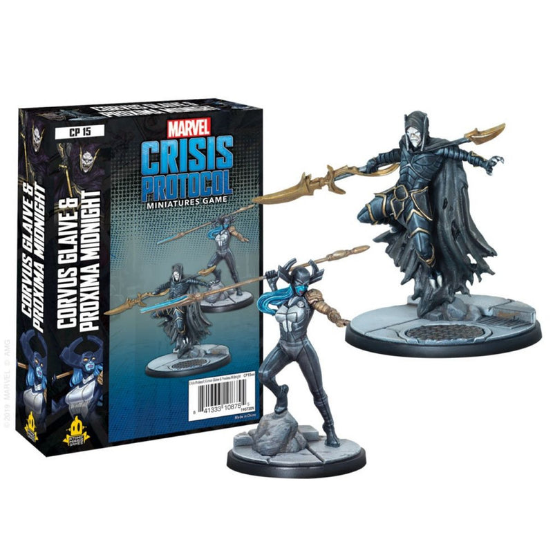 Marvel: Crisis Protocol - Corvus Glaive and Proxima Midnight Expansion