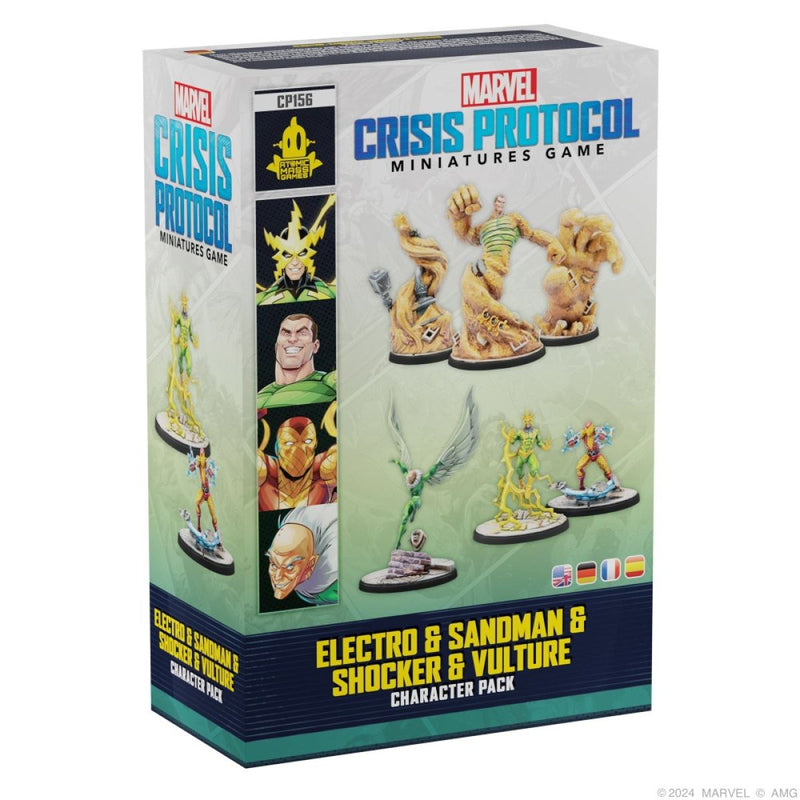 Marvel: Crisis Protocol -  Electro & Sandman & Shocker & Vulture