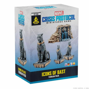 Marvel Crisis Protocol Miniatures - Icons of Bast Terrain Pack