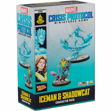 Marvel Crisis Protocol Miniatures Game Iceman & Shadowcat