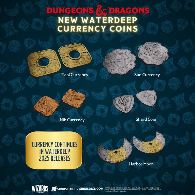 Sirius Dice - D&D Acererak's Treasure Blind Box PDQ Xanathar's Treasures