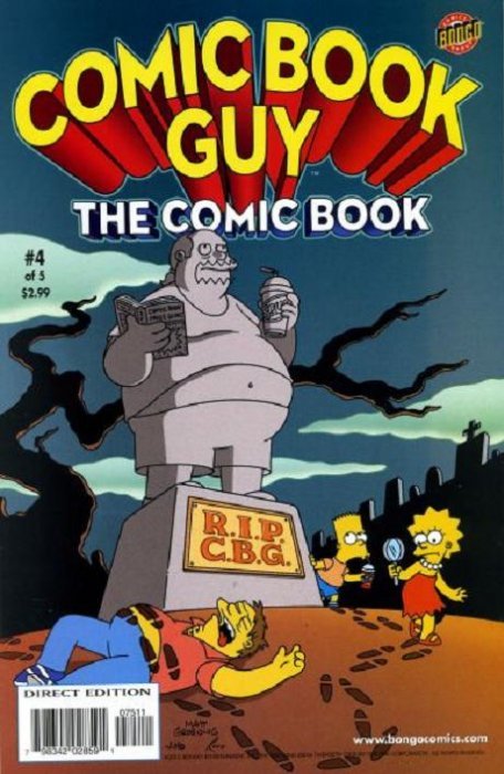 Bongo Comics Presents: Comic Book Guy - The Comic Book