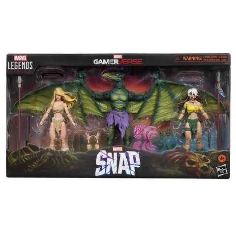 SDCC 2025 - Marvel Legends Series Gamerverse Marvel SNAP Savage Land 3-Pack - San Diego Comic Con 2025 Limited Edition
