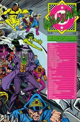 Who's Who The Difinitive Directory of the DC Universe Complete Set #01 - #26 (C7) (1985-1987)